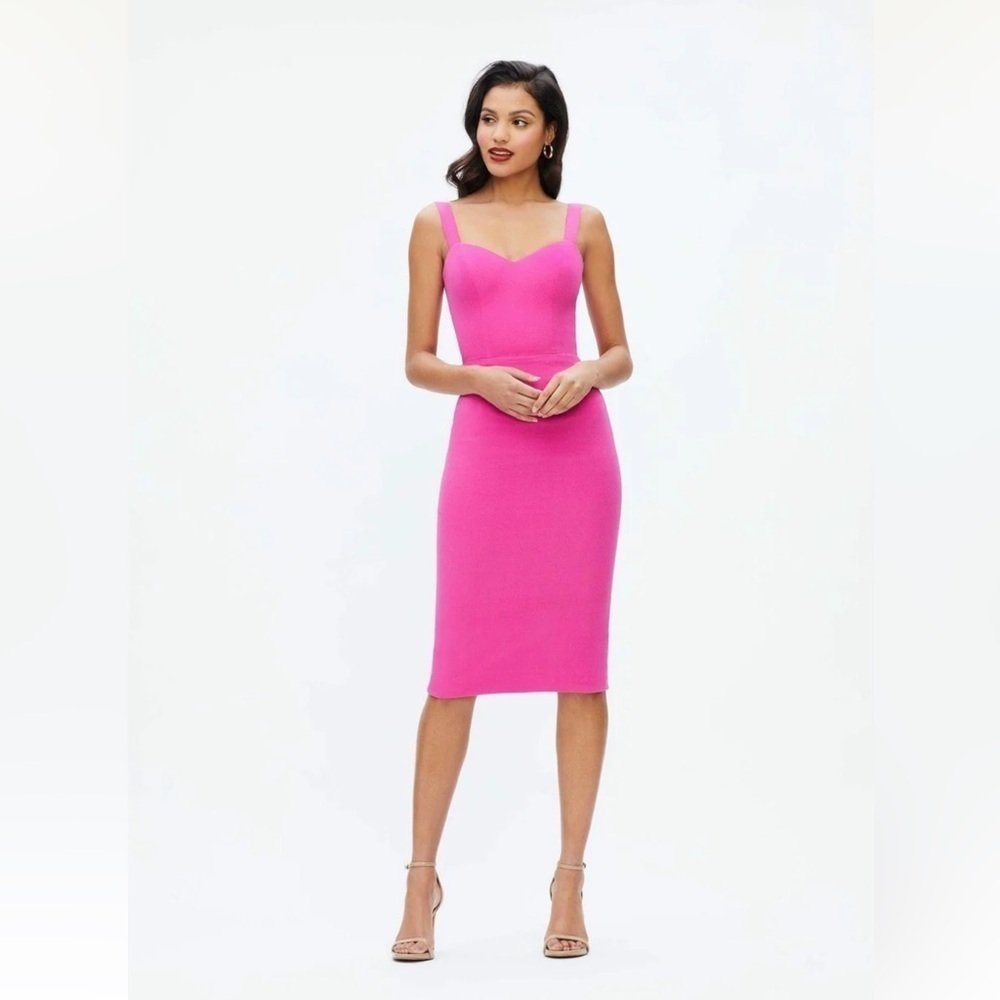 Dress The Population Pink/Fushsia Nicole Dress | Medium
